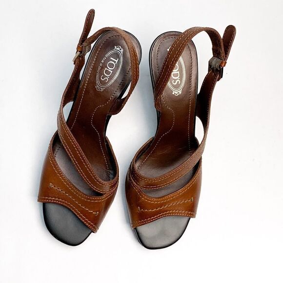TOD’S Hillary Mod Chelsea Open Toe Sandals - Picture 1 of 6